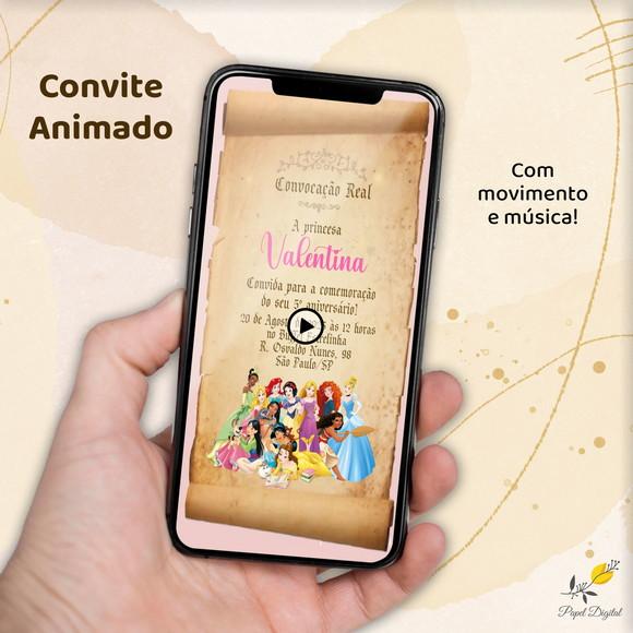 Convídeo Princesas