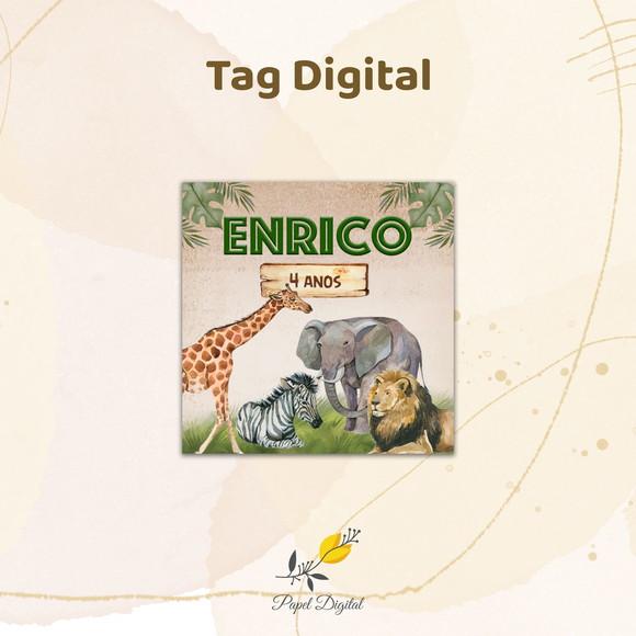 Tag Digital Safari Modelo 3