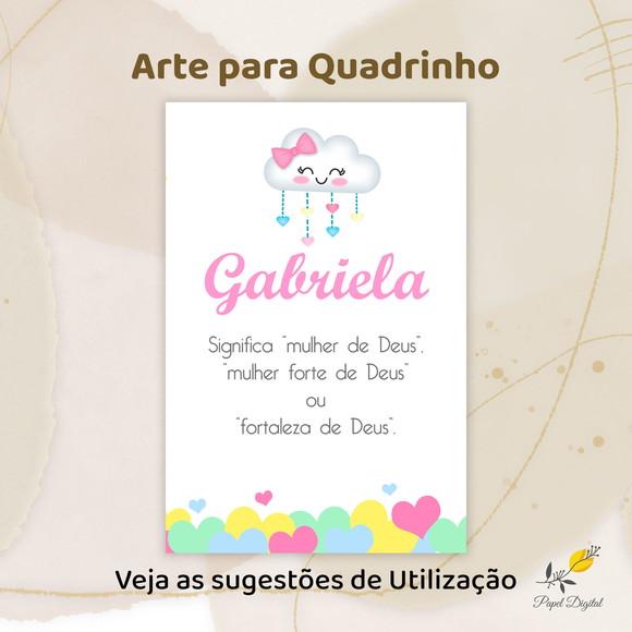 Arte para Quadrinho Chá de Bebê (arquivo Digital)