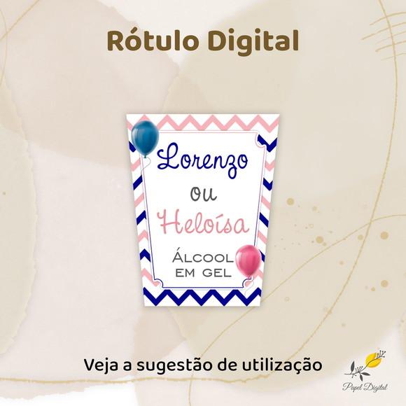 Rótulo de Álcool em Gel (arquivo Digital)