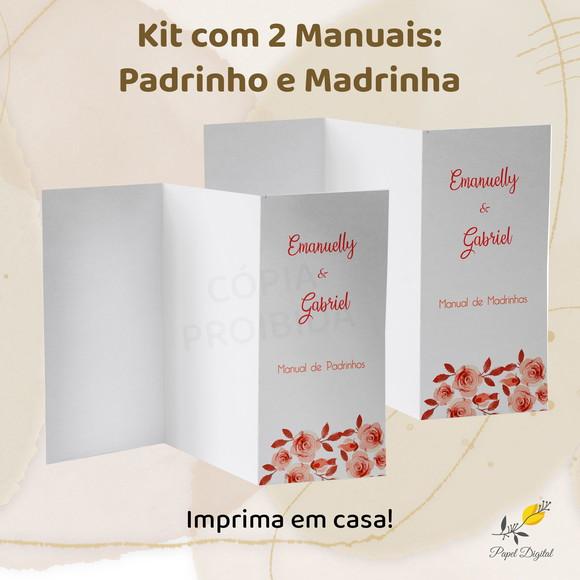 Kit Digital Manual de Padrinho/madrinha