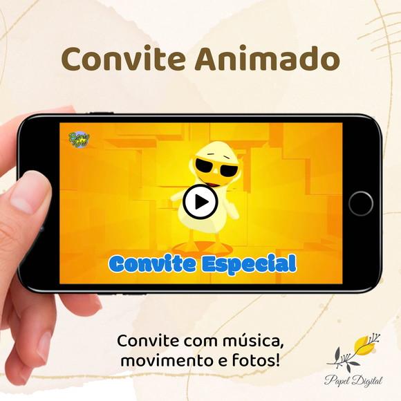 Convite Animado (vídeo) Bento e Totó - Funk do Patinho