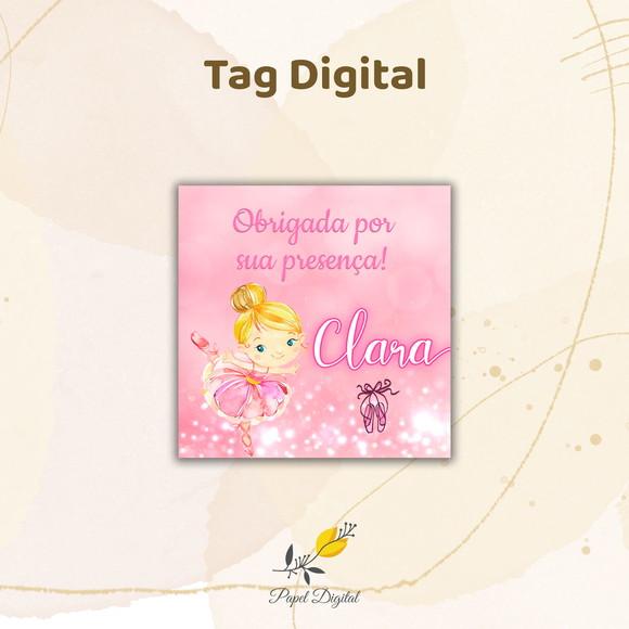 Tag Digital Bailarina Modelo 3