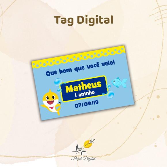 Tag Digital Baby Shark Modelo 6