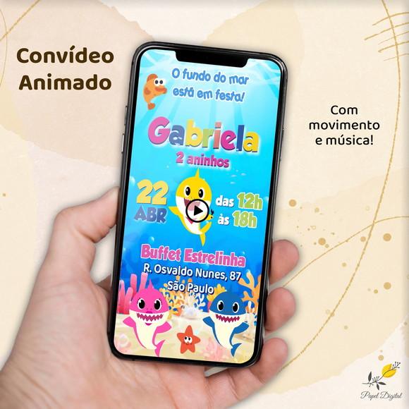 Convídeo Baby Shark