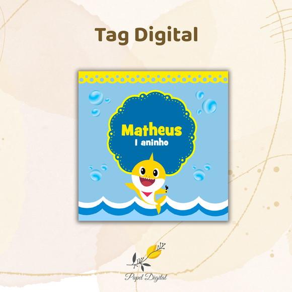 Tag Digital Baby Shark Modelo 4
