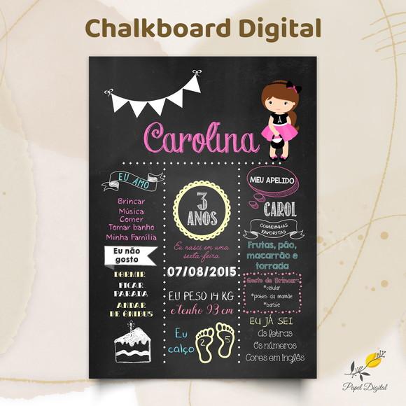 Chalkboard Digital Modelo 11