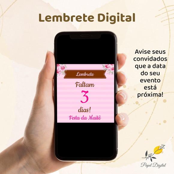 Lembrete Digital Dona Baratinha