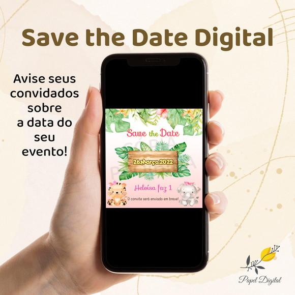 Save The Date Digital Safari