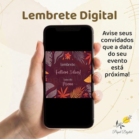Lembrete Digital Luau