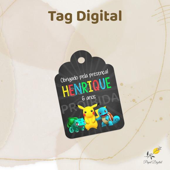 Tag Digital Pokemon