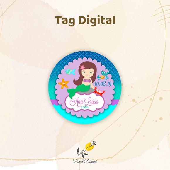 Tag Digital Sereia Modelo 2