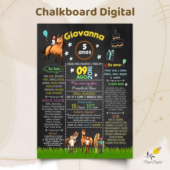 Chalkboard Digital Spirit Modelo 2