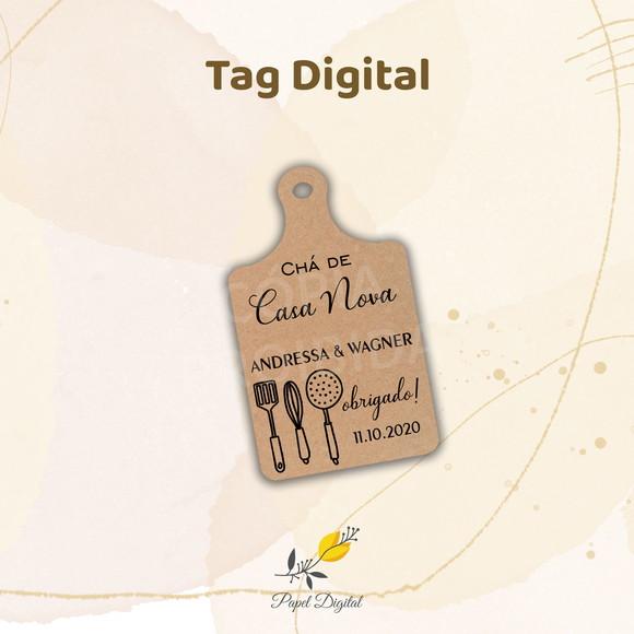 Tag Digital Chá de Casa Nova