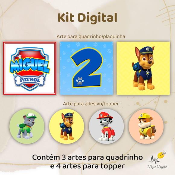 Kit Digital Patrulha Canina