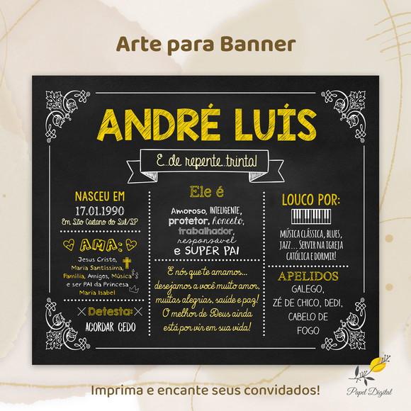 Banner Digital Aniversário Modelo 3