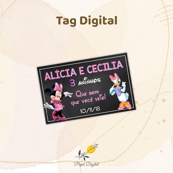 Tag Digital Minnie Modelo 2