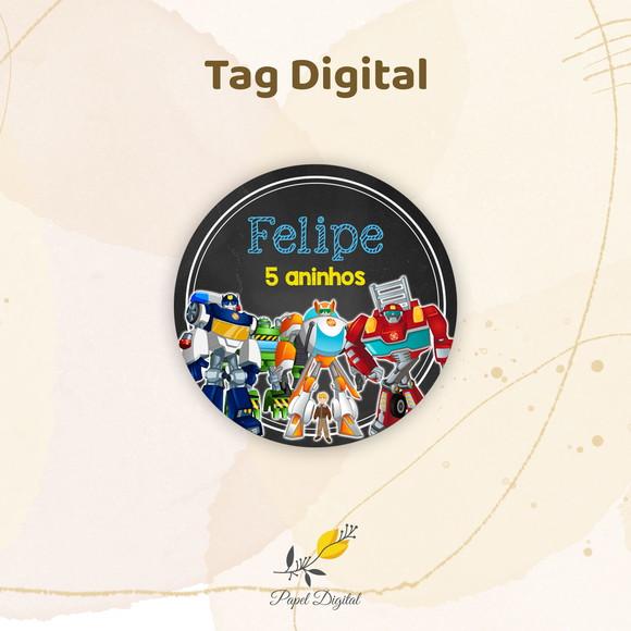 Tag Digital Rescue Bots