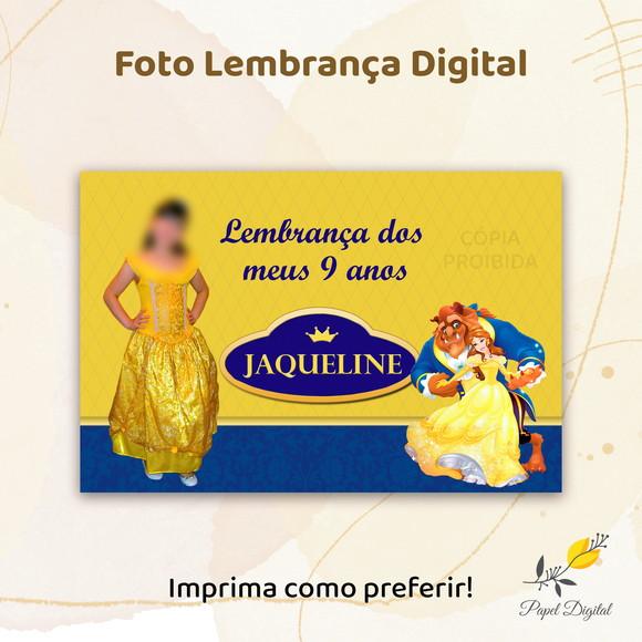 Foto Lembrança Digital Bela Modelo 1