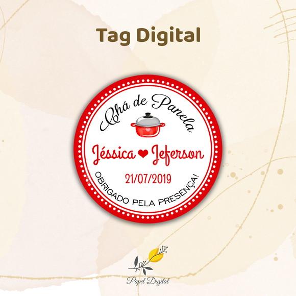 Tag Digital Chá de Cozinha