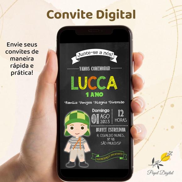 Convite Digital Chaves