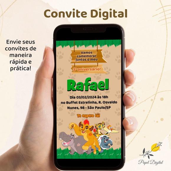 Convite Digital Guarda do Leão