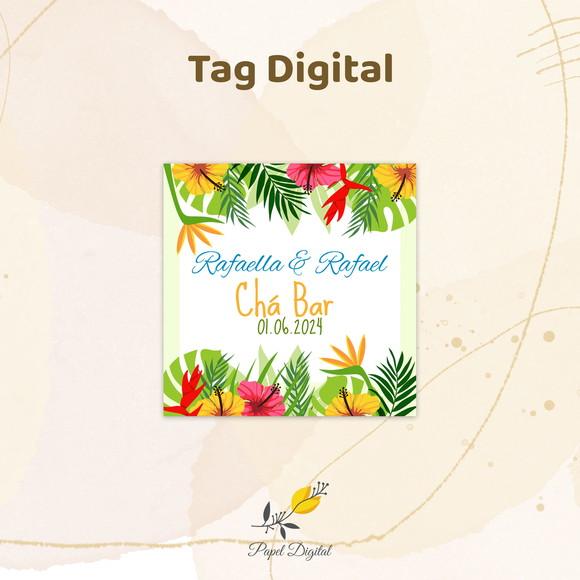 Tag Digital Tropical Modelo 1
