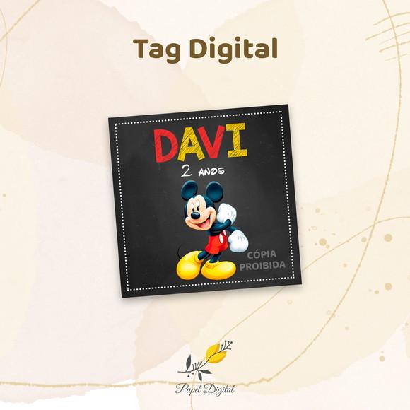 Tag Digital Mickey Modelo 1