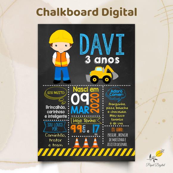 Chalkboard Digital Construtor