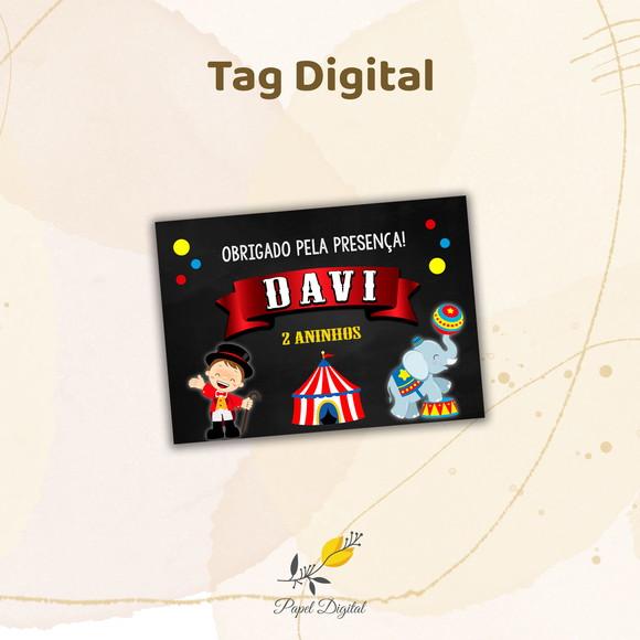 Tag Digital Circo Modelo 1