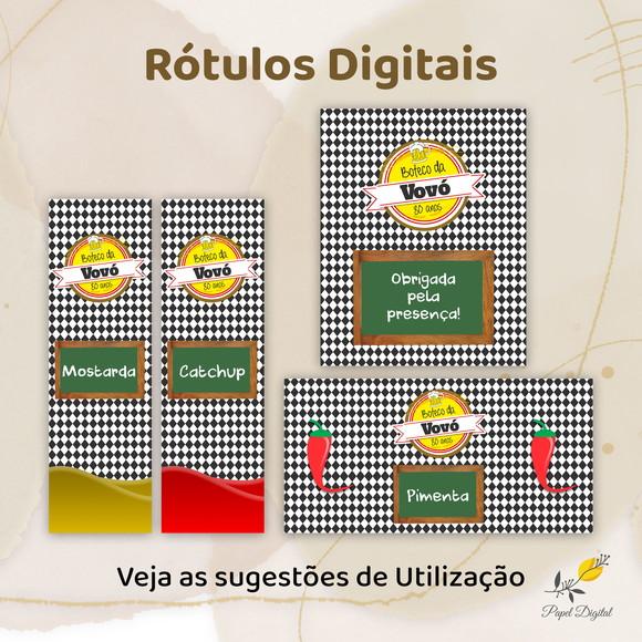 Rótulos Digitais Boteco