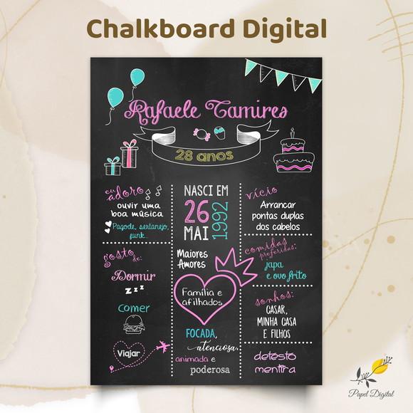 Chalkboard Digital Modelo 14