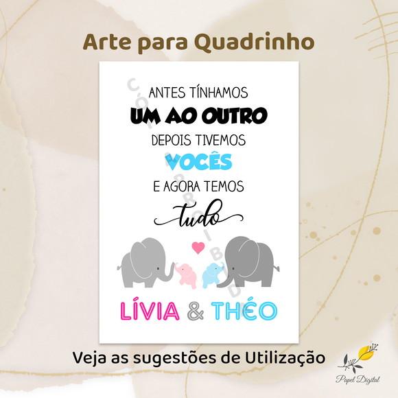 Quadrinho Modelo 3 - Arte Digital