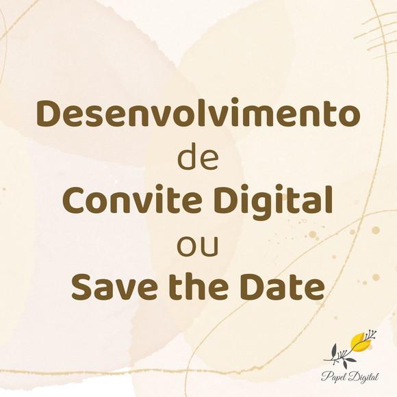 Exclusivo para Desenvolvimento de Convite ou Save The Date