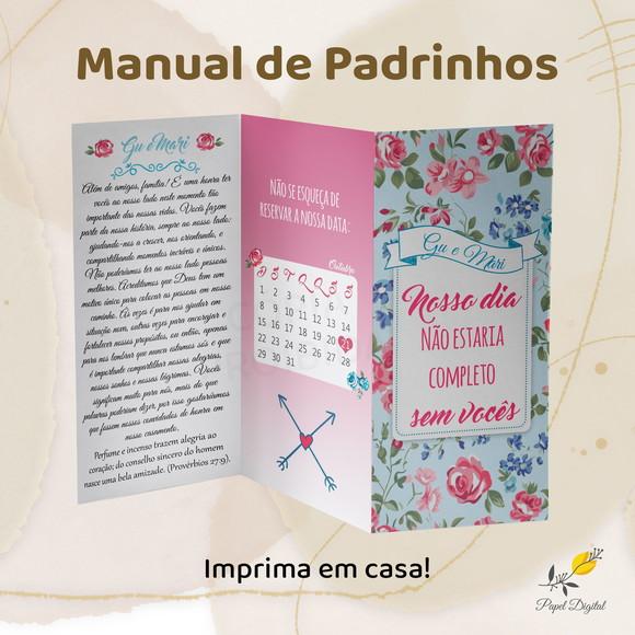 Manual de Padrinhos Digital Modelo 1 (arquivo Digital)