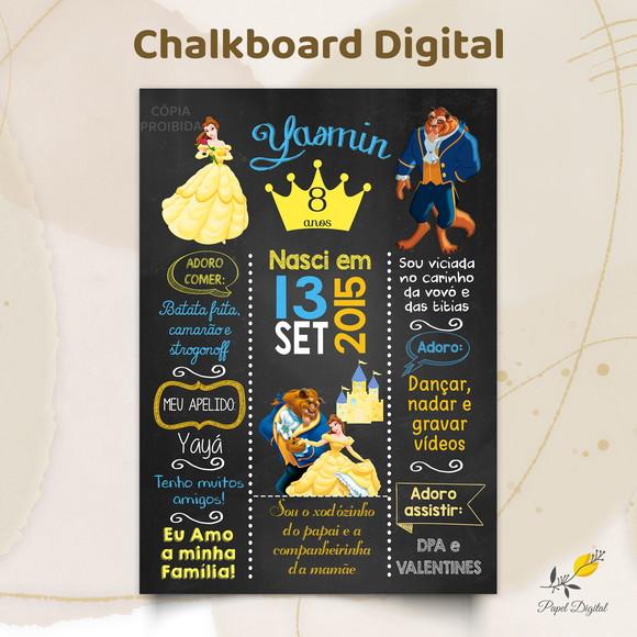 Chalkboard Digital Bela Modelo 5