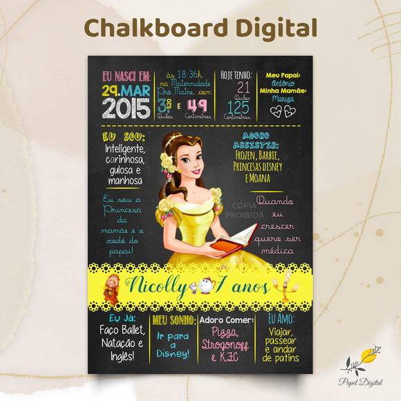 Chalkboard Digital Bela Modelo 3