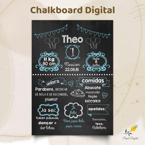 Chalkboard Digital Modelo 2