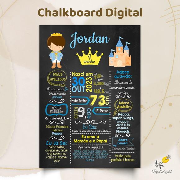 Chalkboard Digital Príncipe