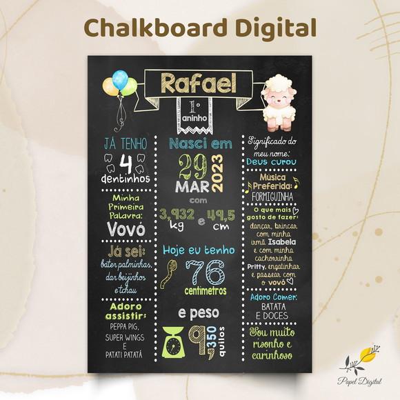 Chalkboard Digital Ovelhinha
