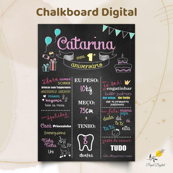 Chalkboard Digital Modelo 6
