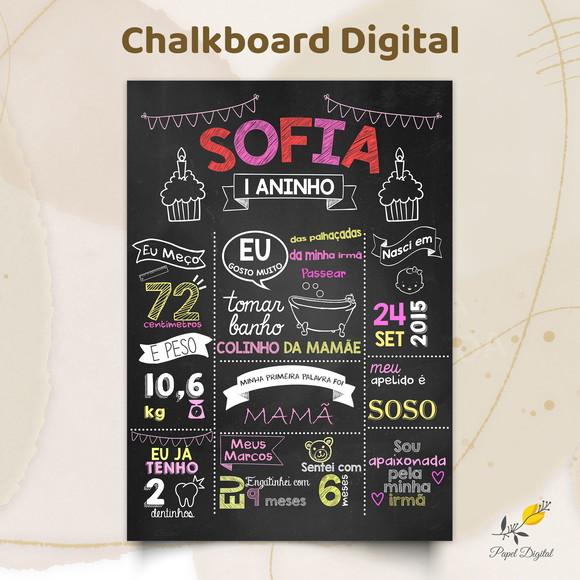 Chalkboard Digital Modelo 5