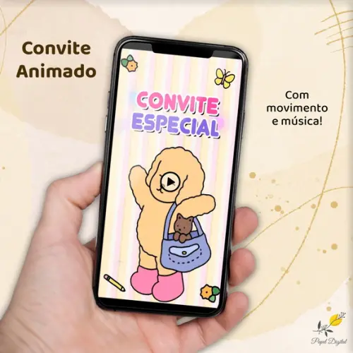 Convite Animado (vídeo) Bobbie Goods