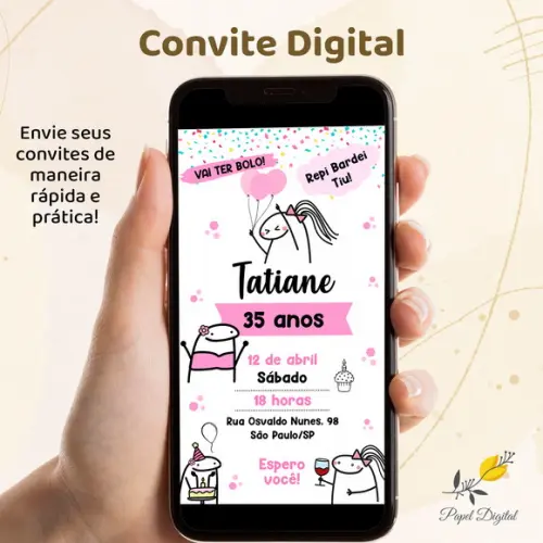 Convite Digital Flork