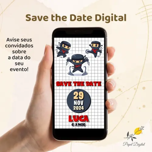 Save The Date Digital Ninja