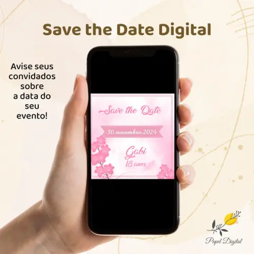 Save The Date Digital Modelo3