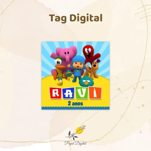 Tag Digital Pocoyo