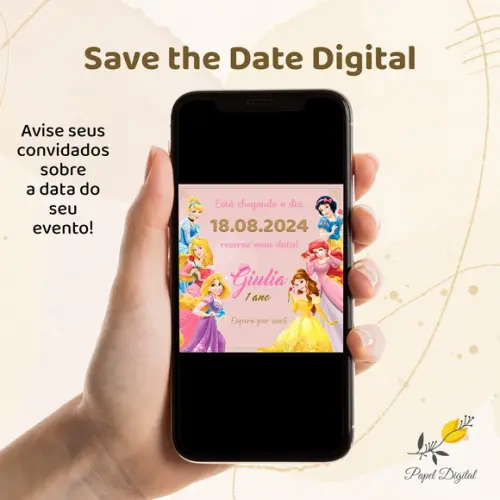 Save The Date Digital Batgirl