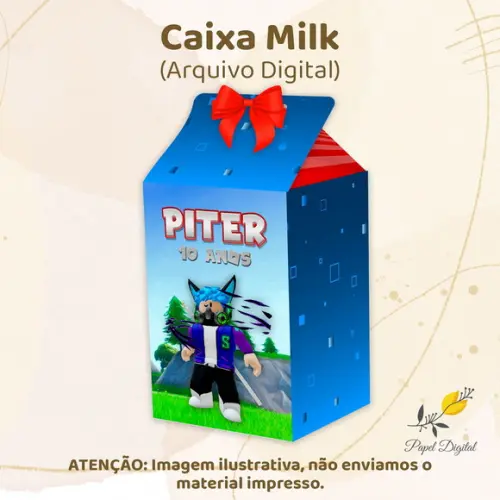 Caixa Milk (arquivo Digital) Roblox