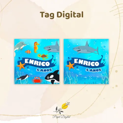 Tag Digital Fundo do Mar